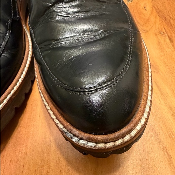 ECCO Incise Tailored Loafers - Black Leather - Picture 10 of 13